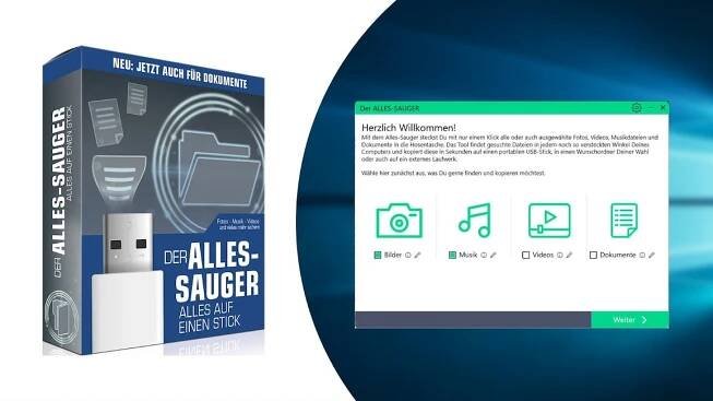COMPUTER BILD-Alles-Sauger: Dateien auf Stick übertragen
