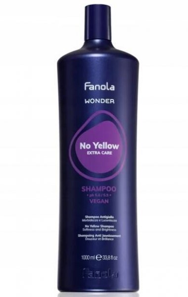 Fanola Wonder No Yellow Šampon 1000 ml