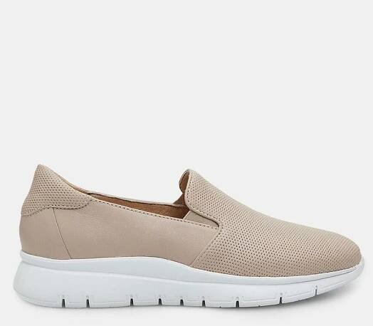 Dámské kožené slip-on tenisky, tělová