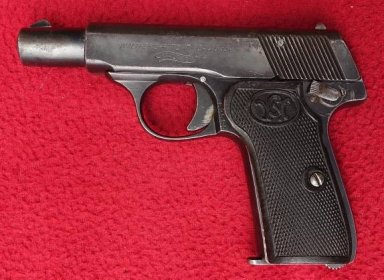Pistole Walther mod. 7, ráže 6,35 mm Br. - REZERVOVÁNO - Sběratelské zbraně