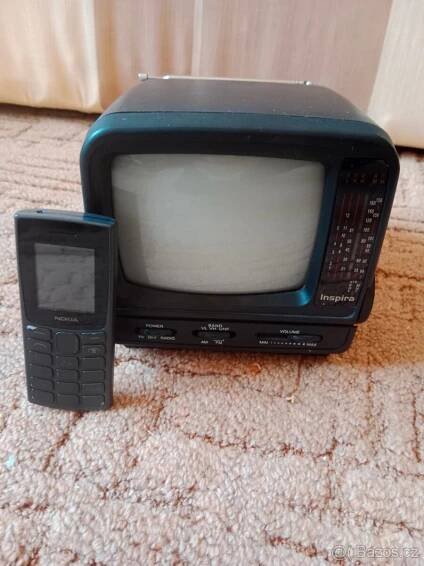 Přenosná retro televize - Česká Lípa