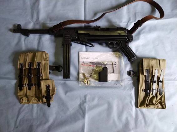 Expanzní Samopal GSG MP40 cal. 9mm P.A.K  - Sběratelské zbraně