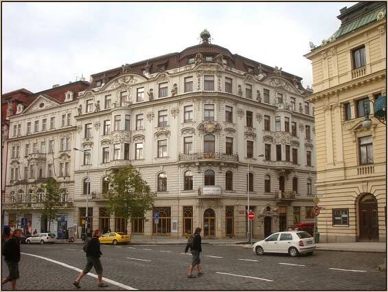 Praha - Vinohrady, náměstí Míru/Ibsenova