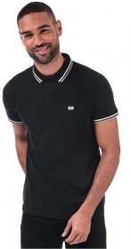 Black - Weekend Offender - Liberty Tipped Polo Shirt