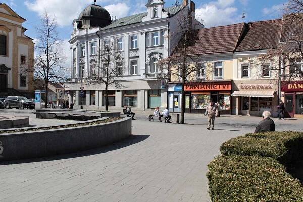 Masarykovo náměstí v Benešově.