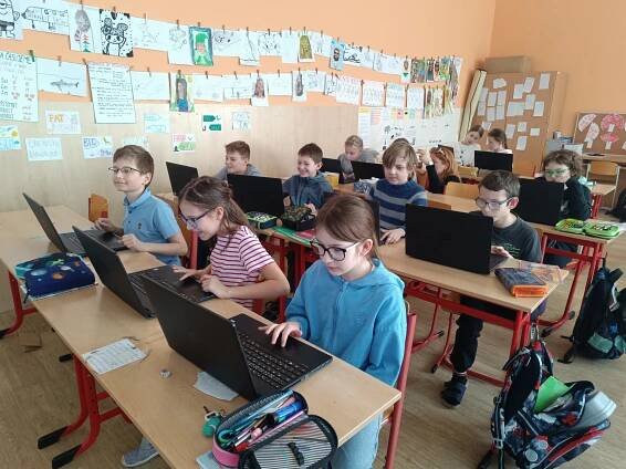 Informatika ve 4. třídách | Základní škola Olomouc, tř. Spojenců 8