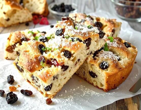 Sladká focaccia se skořicí a rozinkami: Voňavá variace na pravý italský chléb