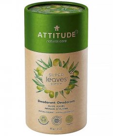 ATTITUDE Přírodní tuhý deodorant Super leaves Olivové listy 85 g