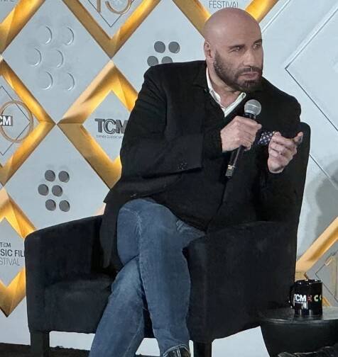 John Travolta wows the crowd with a great Pulp Fiction story at the 2024 Turner Classic Film Festival! | Backstory