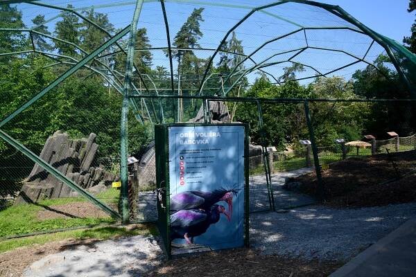 Obří voliéra „bábovka“ | Zoo Olomouc - Svatý Kopeček