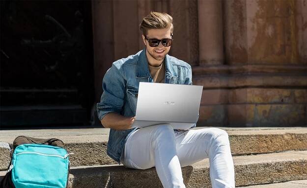 Notebook ASUS Vivobook S S412FAEB486T stříbný silver