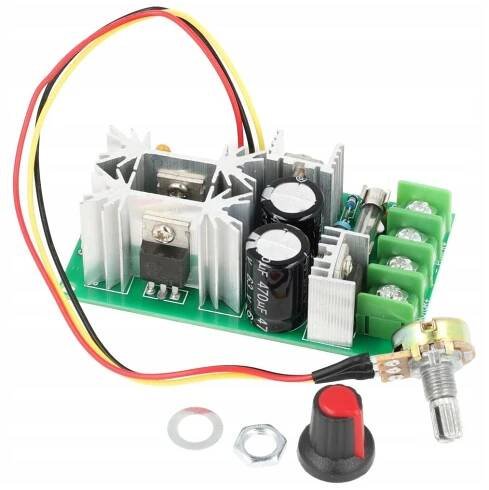 PWM regulátor DC 12V-60V 20A