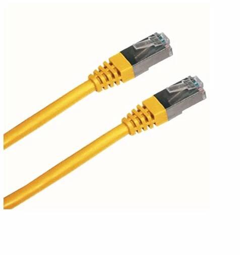 DATACOM PATCH KABEL FTP CAT5E 0,5m žlutý stíněný - Inpraise computers