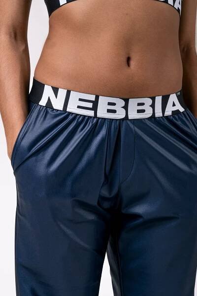 Nebbia Tepláky 529 Sports Drop Crotch - Modré