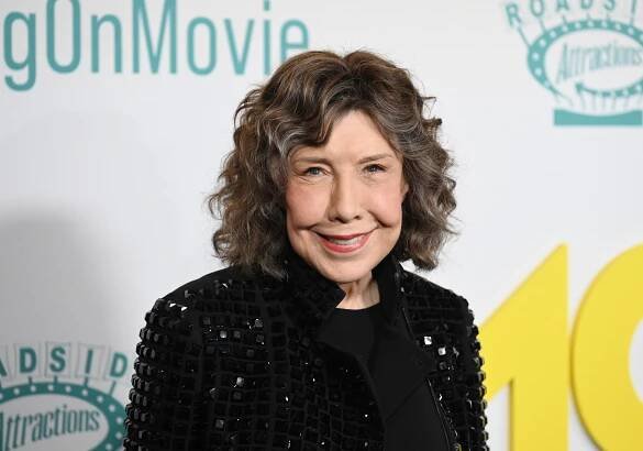 Lily Tomlin at the premiere of "Moving On" held at DGA Theater on March 15, 2023 in Los Angeles, California. (Photo by Gilbert Flores/Variety via Getty Images)