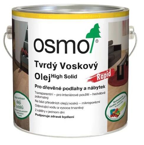 OSMO Color Rapid tvrdý voskový olej 10 l bílý transparentní od 13 488 Kč