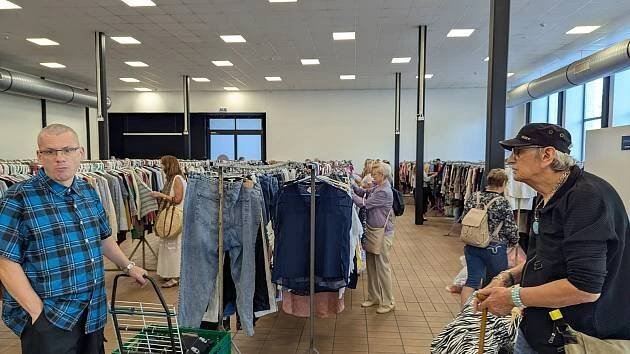 Ostrava, second hand Marwil na Černé louce 19. 8. 2025
