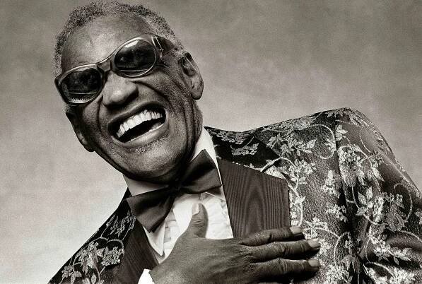 Ray Charles · Los Angeles 1985 © Norman Seeff