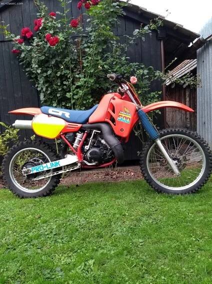 Honda CR 500 vintage