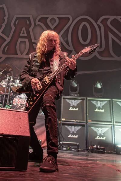 FOTOREPORT: V Praze se setkaly legendy. V O2 areně vystoupili Judas Priest, Saxon a Uriah Heep