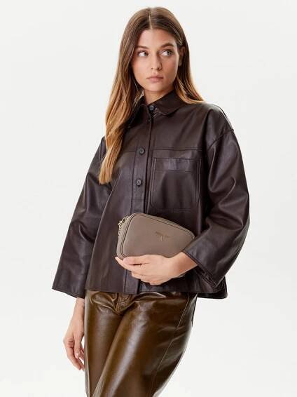 Kabelka Patrizia Pepe CB0071/L001-B744 Hnědá