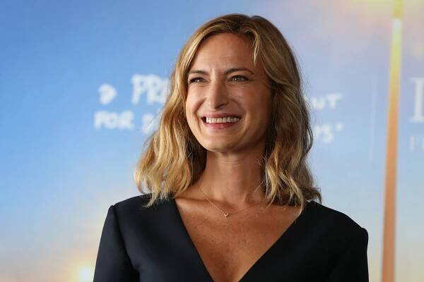 US film director Zoe Cassavetes poses during a photocall to present the movie "Day out of days" on September 7, 2015 on the sideline of the 41th Deauville US Film Festival, in the French northwestern sea resort of Deauville
