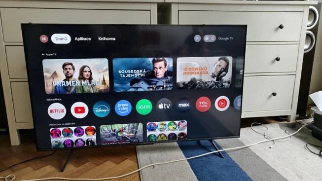 Recenze: TCL 55P8K – taková normální televize, ale rychlá