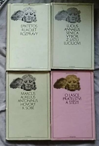 3x stoikové - Seneca, Epiktétos, Marcus Aurelius (+ bonus)