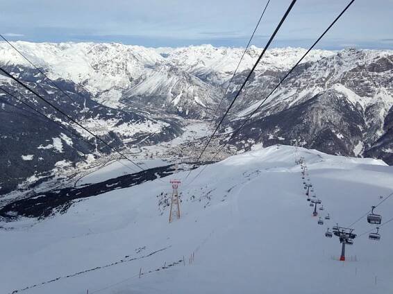 Bormio snow