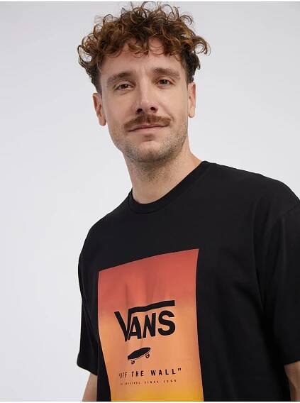Vans Černé pánské tričko VANS