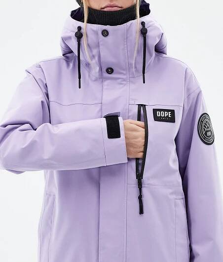Blizzard W Full Zip 24 Bunda na Snowboard Dámské Faded Violet, Obrázek 9 z 10