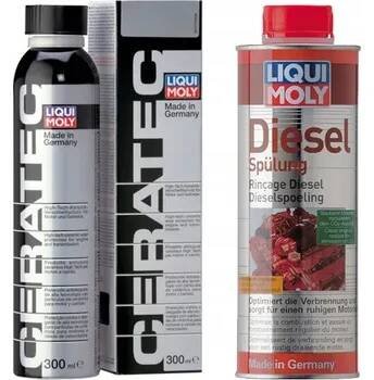 Liqui Moly CeraTec 300 ml 7181 + LIQUI MOLY DIESEL SPULUNG 2666