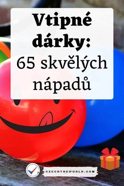 ▷ 75 tipů na vtipné dárky (které každého zaručeně pobaví)