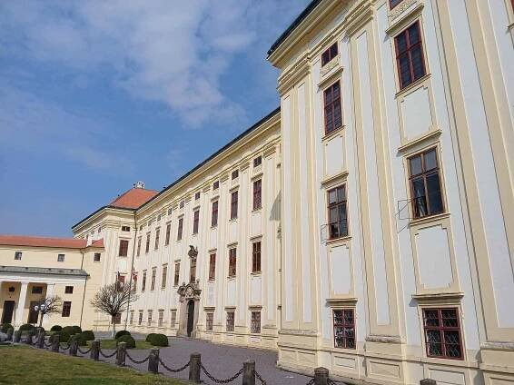 Arcibiskupský zámek Kroměříž (březen 2025)