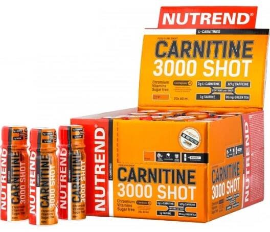 Carnitine 3000 Shot - 20x 60 ml, ananas