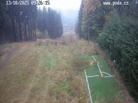 Webkamera na lyžařském svahu SKI Svratka