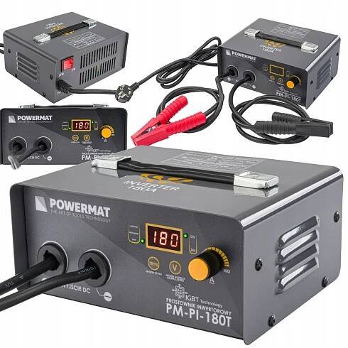 AKUMULÁTOROVÝ invertorový usměrňovač s startem 180A 12/24 V Nabíječka 30A