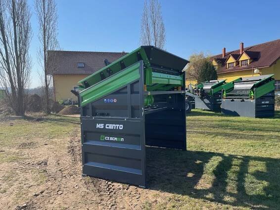 Kompaktní třídička MS CENTO. Katrovačka pro stavebnictví, recyklaci, zemní práce.