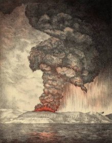 Výbuch sopky Krakatoa zvedl tsunami, která přinesla desetitisíce obětí. Inspiroval i Karla Čapka