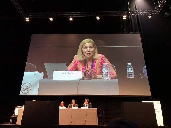 Sally Phillips' address to the Royal College of Gynaecologists World Congress 2019