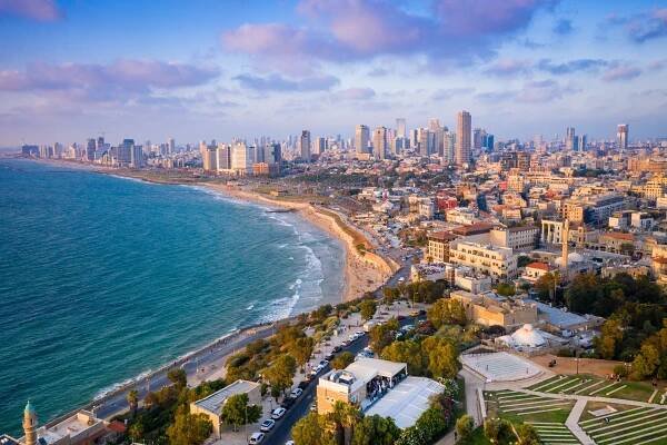 Město Tel Aviv ve zprávách.