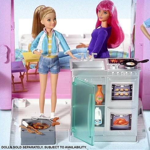Barbie karavan snů 3v1