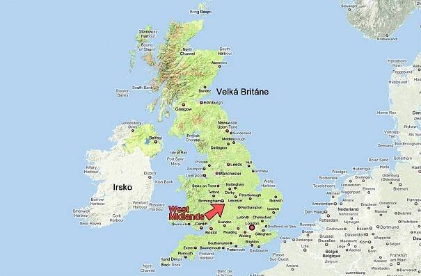 Mapa Britanie | MAPA