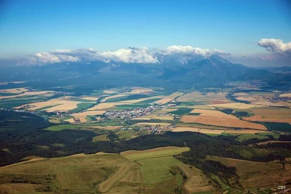 Spišská Belá z neba – Mesto Spišská Belá
