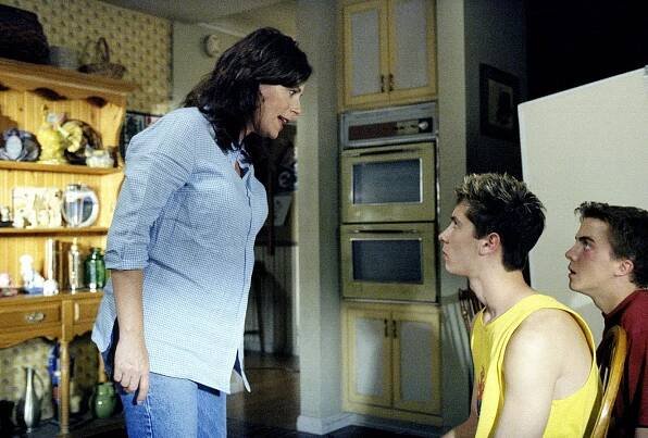 Malcolm v nesnázích - Forwards Backwards - Z filmu - Jane Kaczmarek, Justin Berfield, Frankie Muniz