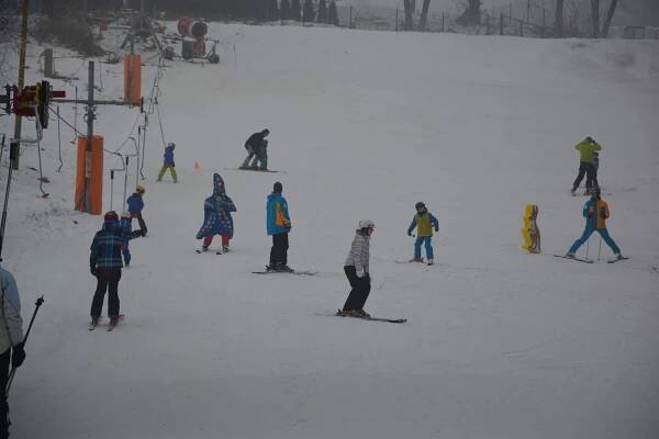 Libínské sedlo - Ski Libín - sjezdovky a sníh