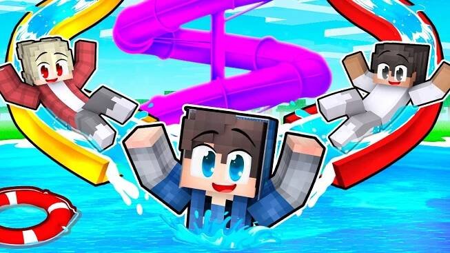 Minecraftu, ale Otevřel jsem AQUAPARK!