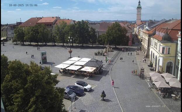 Uherské Hradiště - Masarykovo náměstí