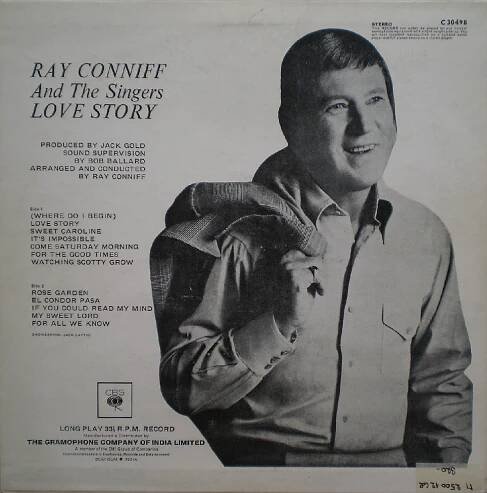 Ray Conniff And The Singers ‎– Love Story
