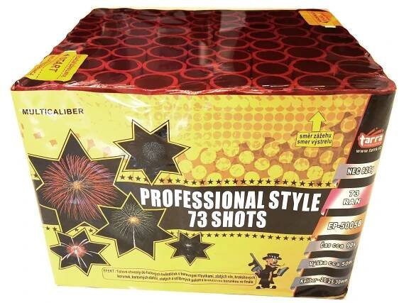 OHŇOSTROJ - BATERIE VÝMETNIC PROFESSIONAL STYLE BOX 73 RAN...